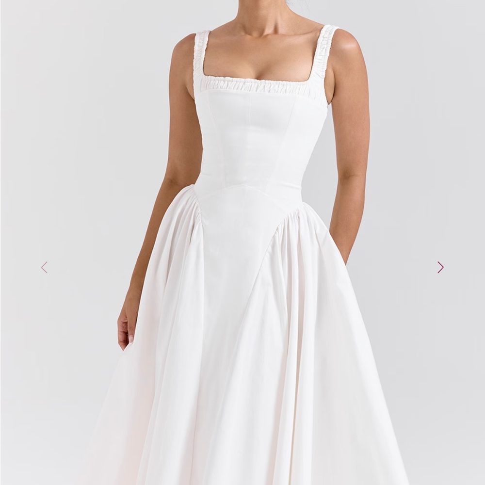 House of CB White A-line Wedding Dress